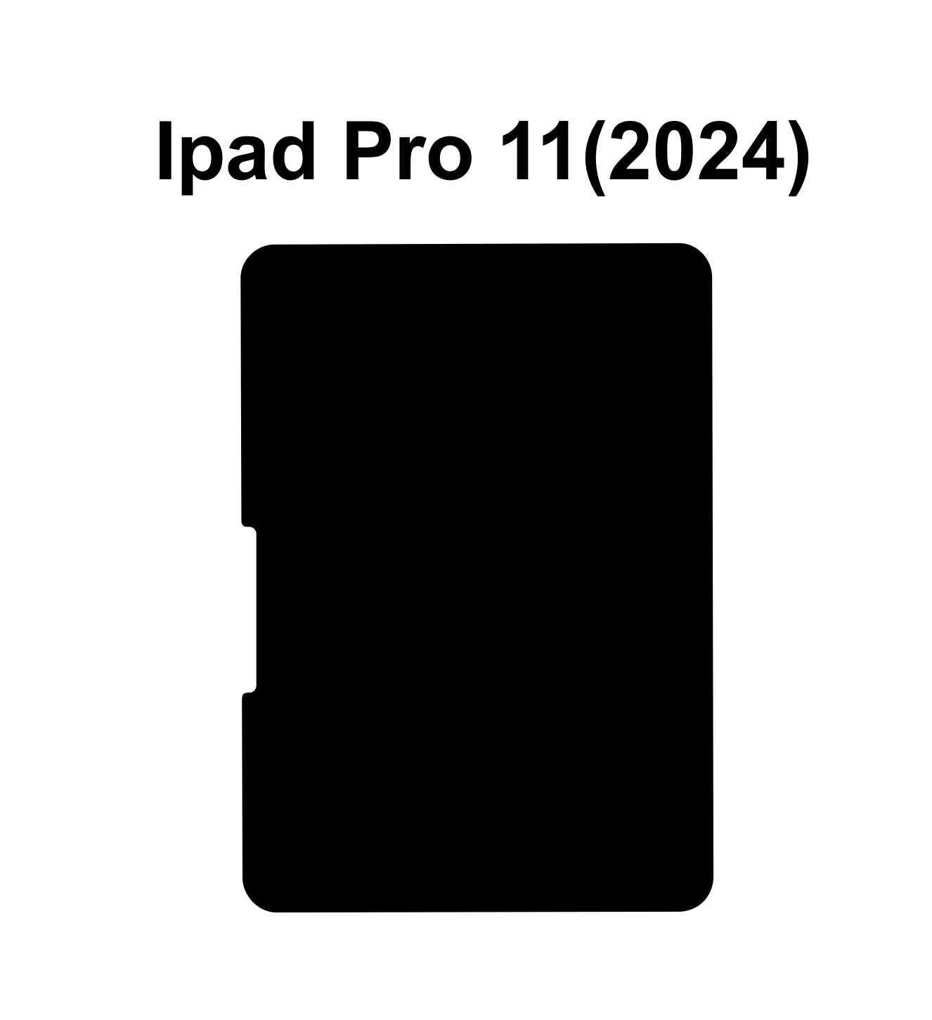 iPad Pro 11-inch (M4) Vector Cut Files: Digital SVG Templates