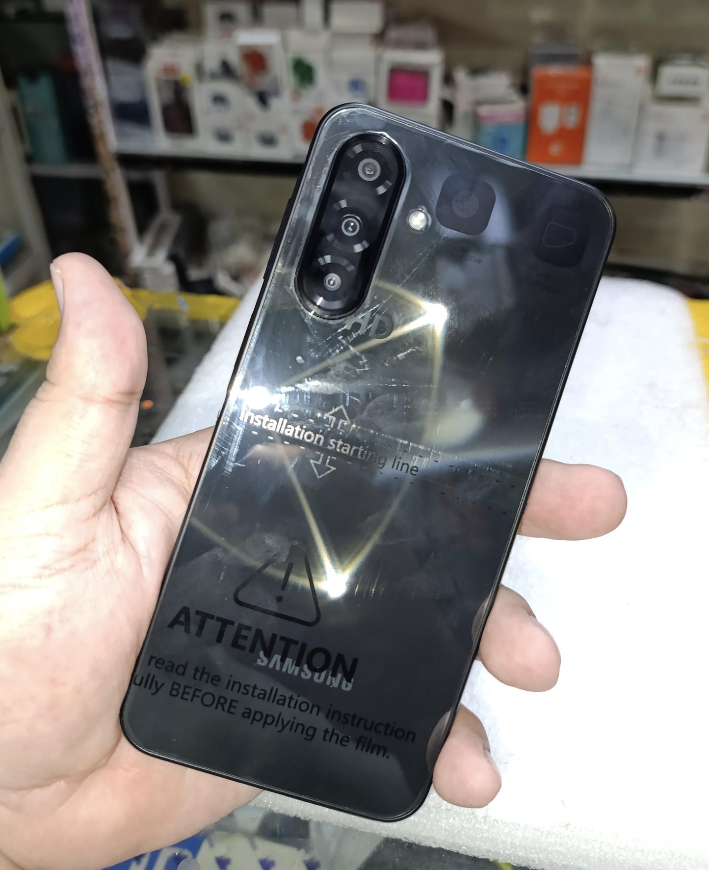 Samsung Galaxy A17 5G Skin Template Vector Cut Files SVG DXF Instant Digital Download