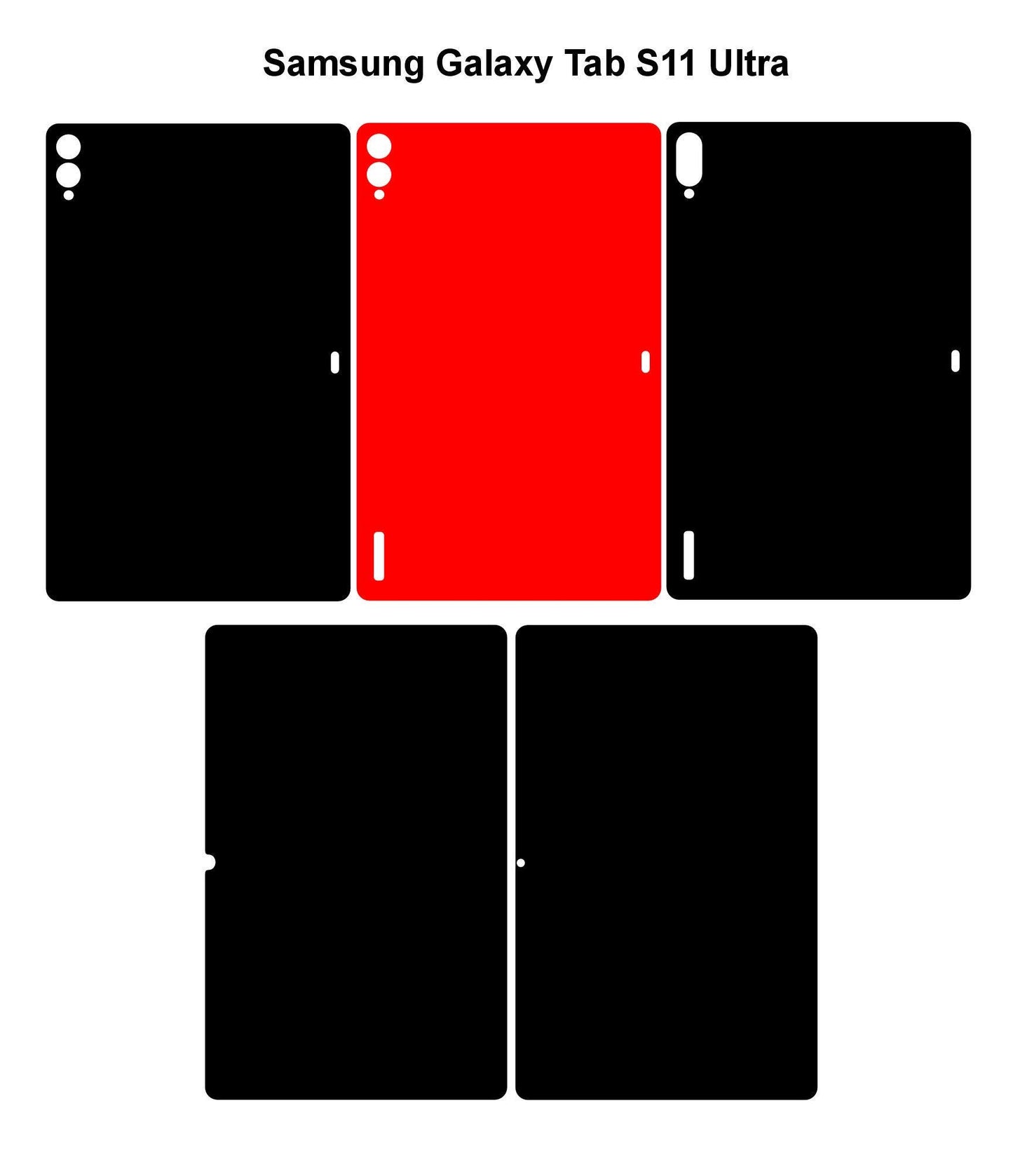 Samsung Galaxy Tab S11 Ultra Skin Vector Template Cut Files Svg Dxf Png