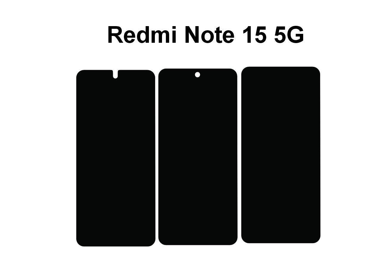 Xiaomi Redmi Note 15, Pro,Plus SVG Cut File Phone Case Template (Digital Download)