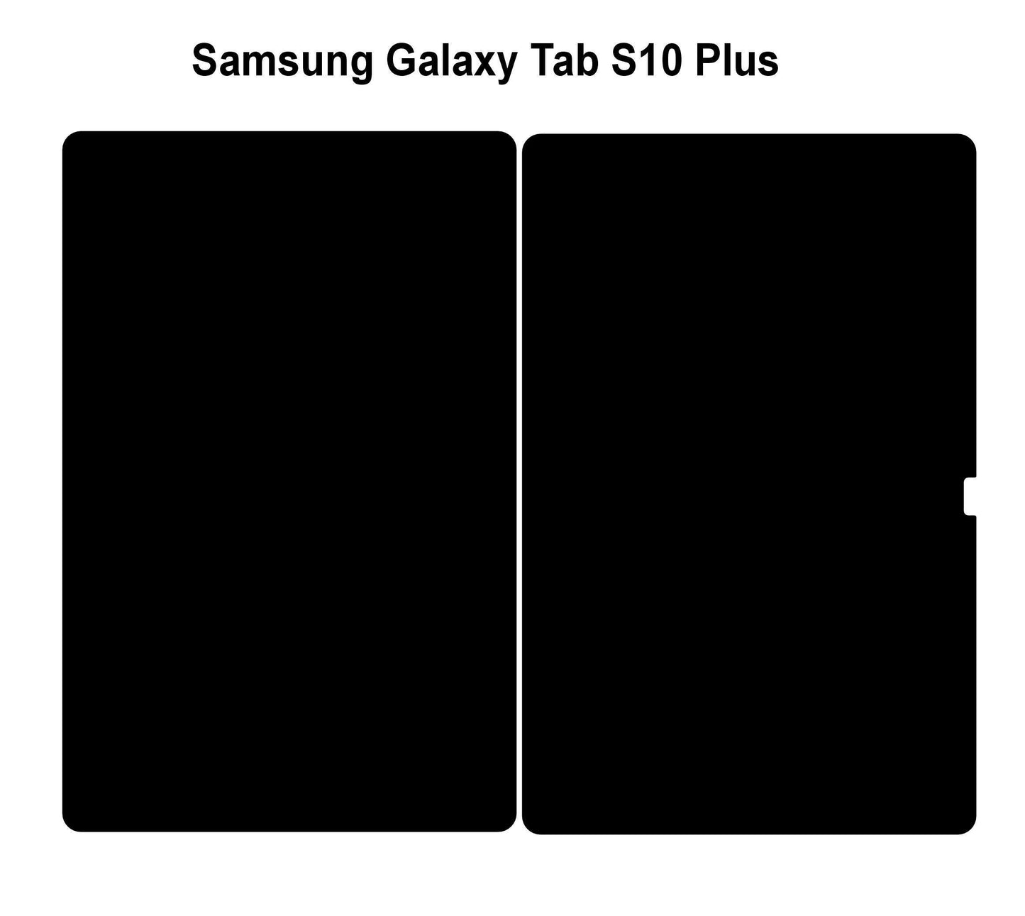 Samsung Galaxy Tab S10+ Skin Vector Cut Files Svg Dxf Template Instant Digital Download