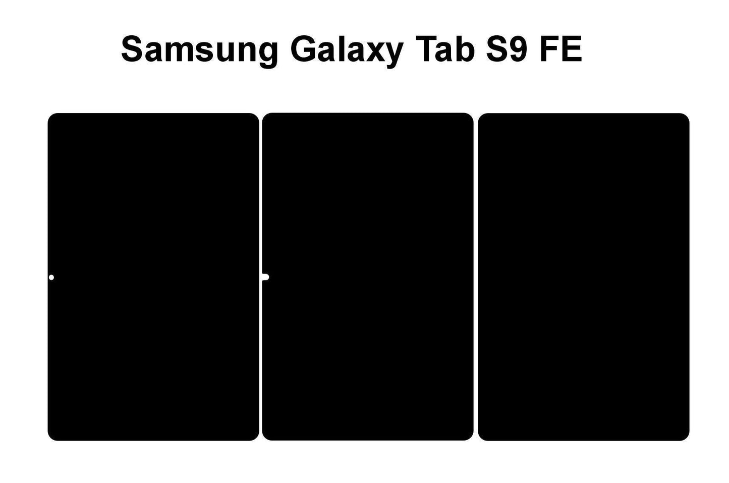 Galaxy Tab S9 FE Skin Tempates Skin Vector Cut Files Svg Dxf Digital Download