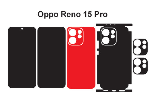Oppo Reno 15 Pro & 15 Skin Vector Template Cut Files Svg Dxf Eps