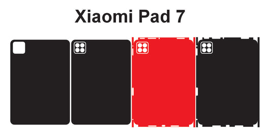 Xiaomi Pad 7 Skin Vector Template Cut Files Svg Dxf Png