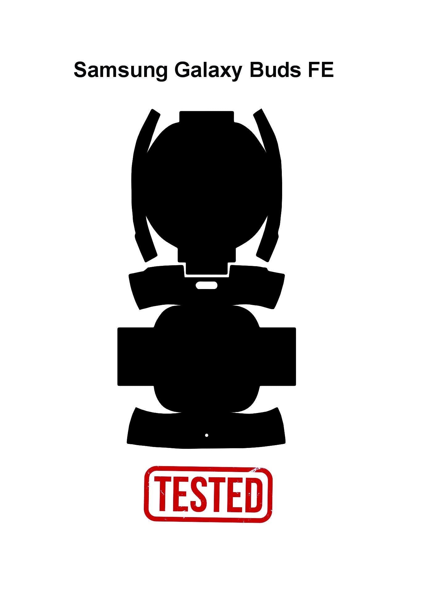 Samsung Galaxy Buds FE Skin Vector Template Cut Files Svg Dxf Png