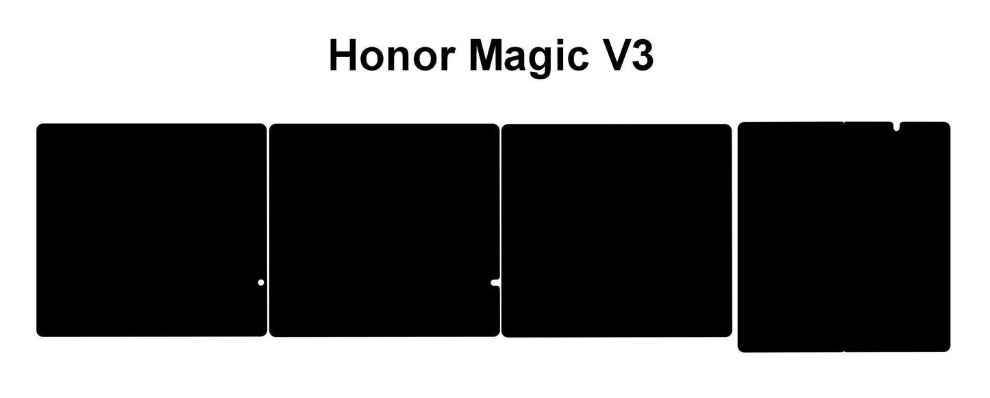 Honor Magic V3 Skin Template: Phone Wrap Cut Files (SVG)