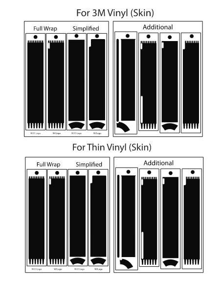 Apple Pencil 2nd Gen Skin Template: Customizable Vector Cut File