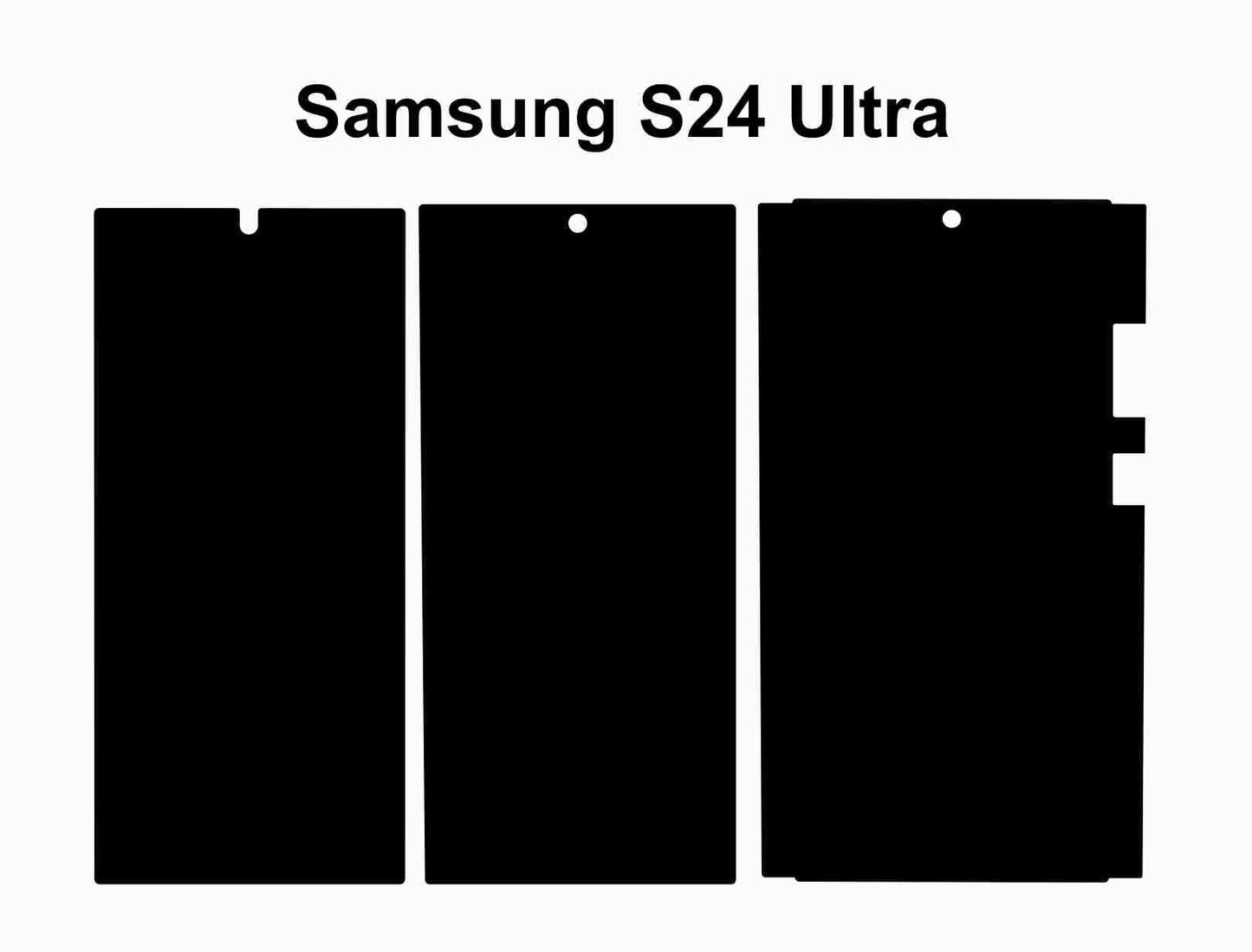 Samsung Galaxy S24 Ultra 5G Skin Vector Template (Digital Files)