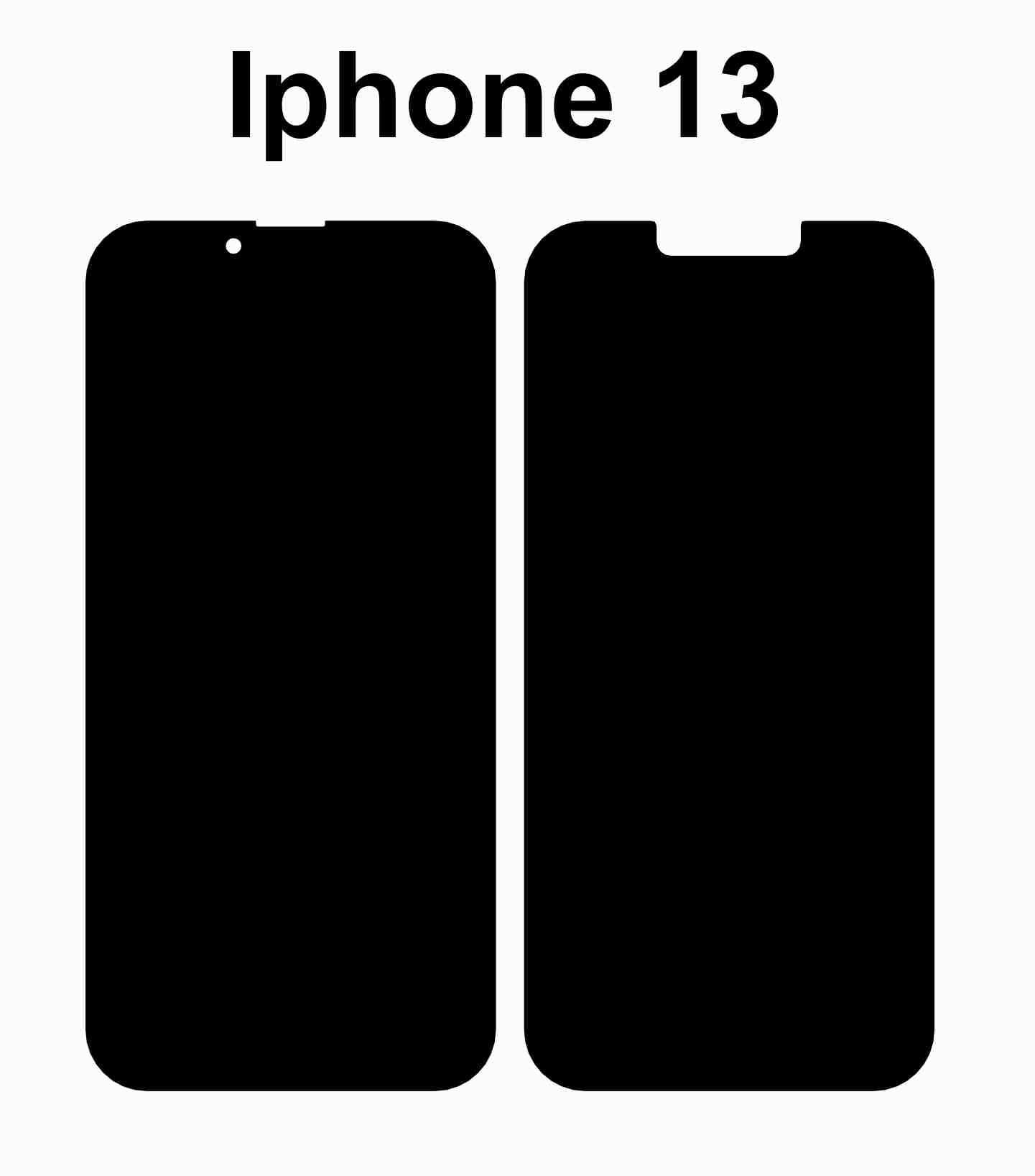 iPhone 13 Skin Vector Files: Customizable Phone Decal (Digital Download)