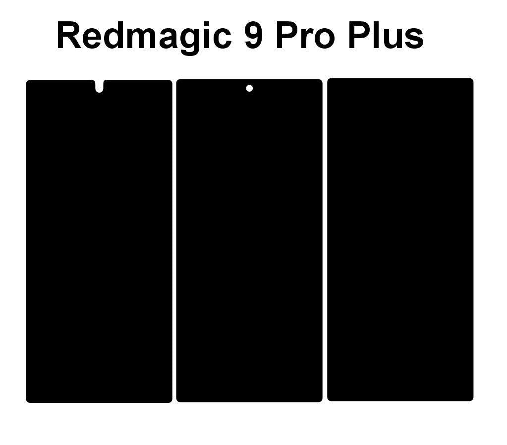 ZTE Nubia RedMagic 9 Pro+ & Pro Skin Vector Templates Cut Files Instant Digital Download