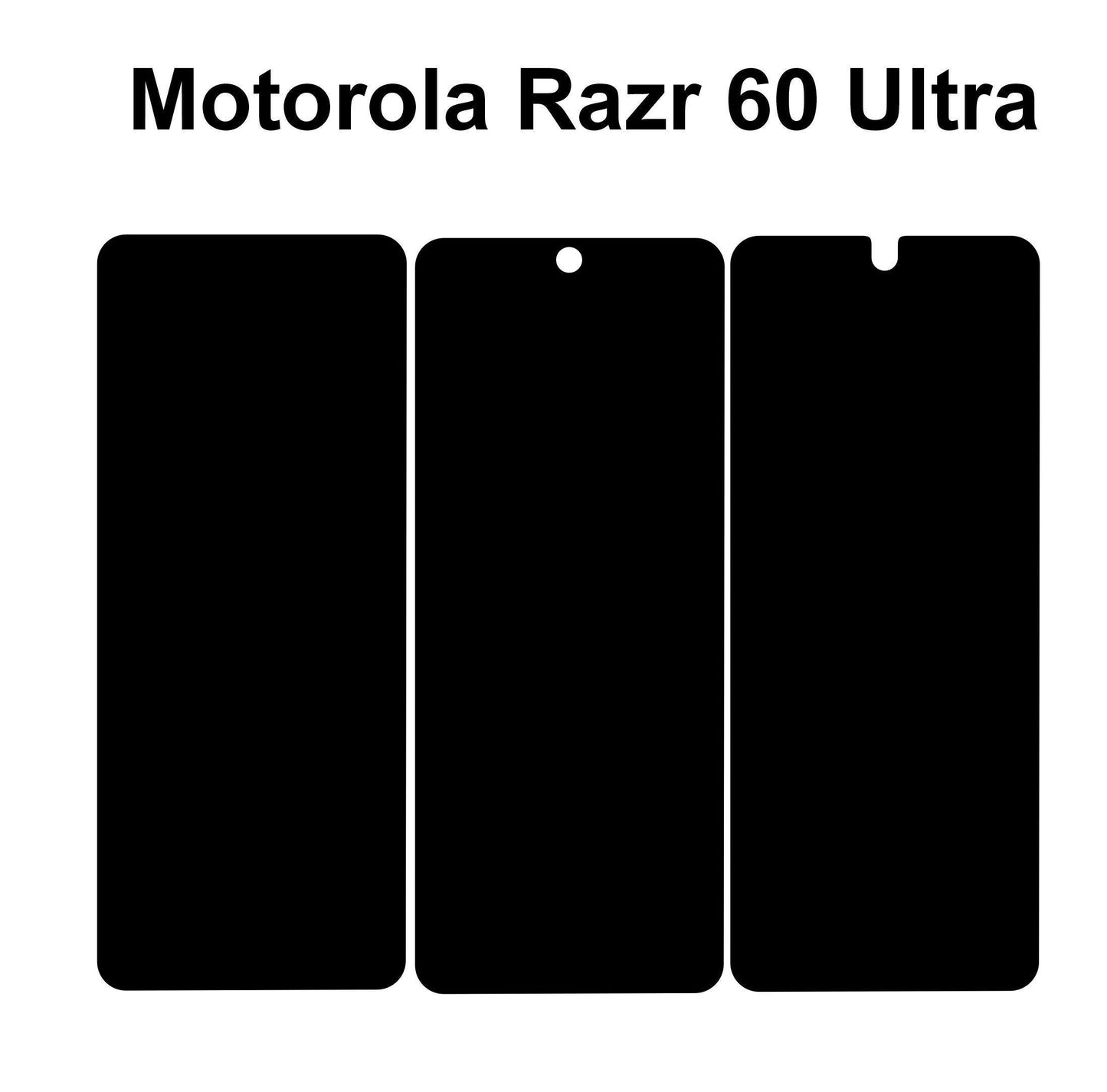 Motorola Razr 60 Ultra Skin Template, Custom Phone Decals (SVG, DXF)