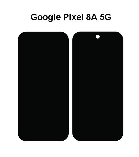 Google Pixel 8 / 8 Pro / 8a Case Templates Skin Vector Cut Files Svg,Dxf,Png