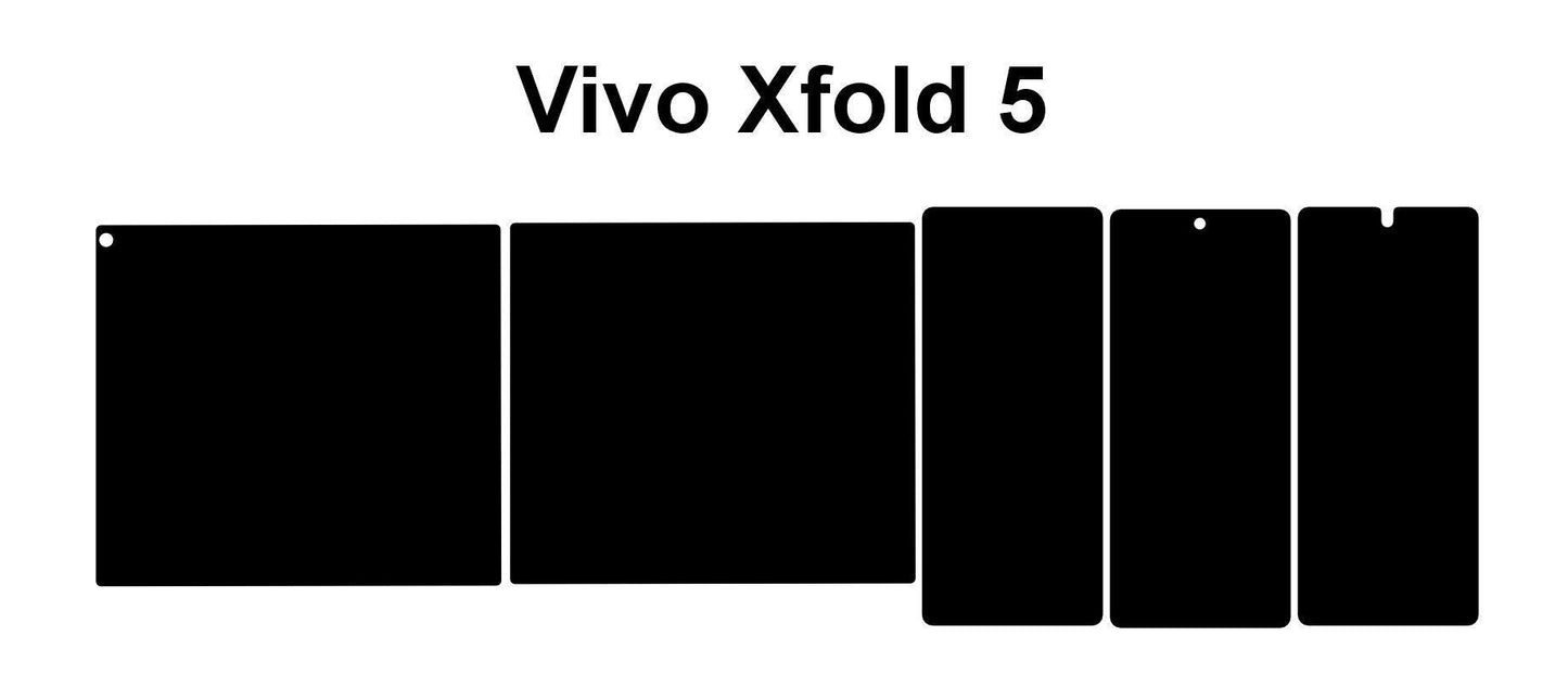 Vivo X Fold 5 / X200 Ultra Mobile Skin SVG: Vinyl Cutting Template