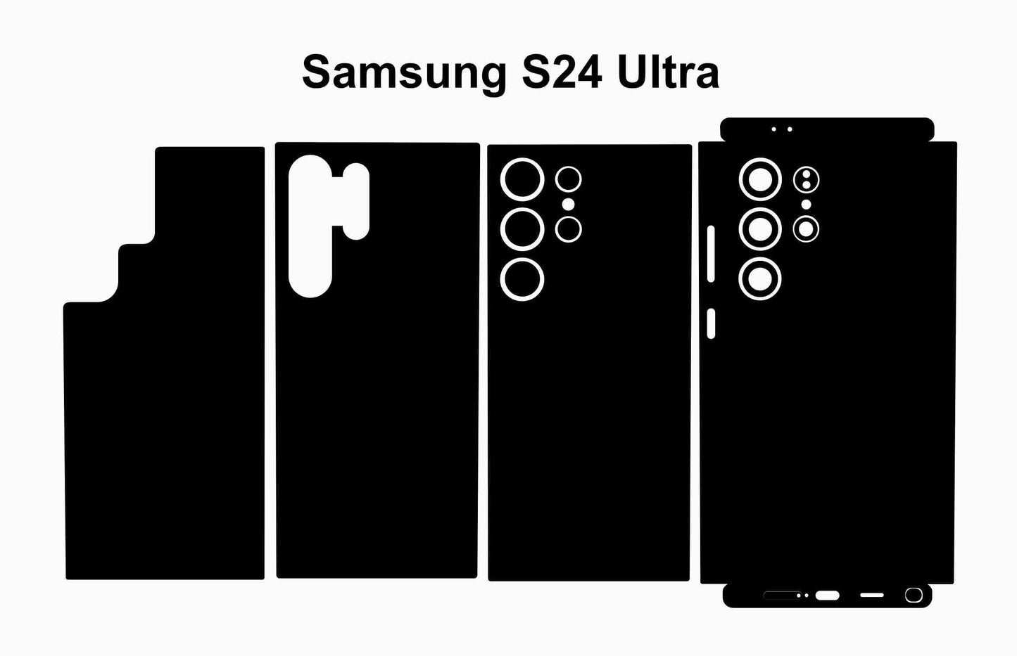 Samsung Galaxy S24 Ultra 5G Skin Vector Template (Digital Files)