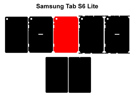 Samsung Tab S6 Lite SVG Cut Files: Tablet Stencil, Vinyl, Laser Cutting