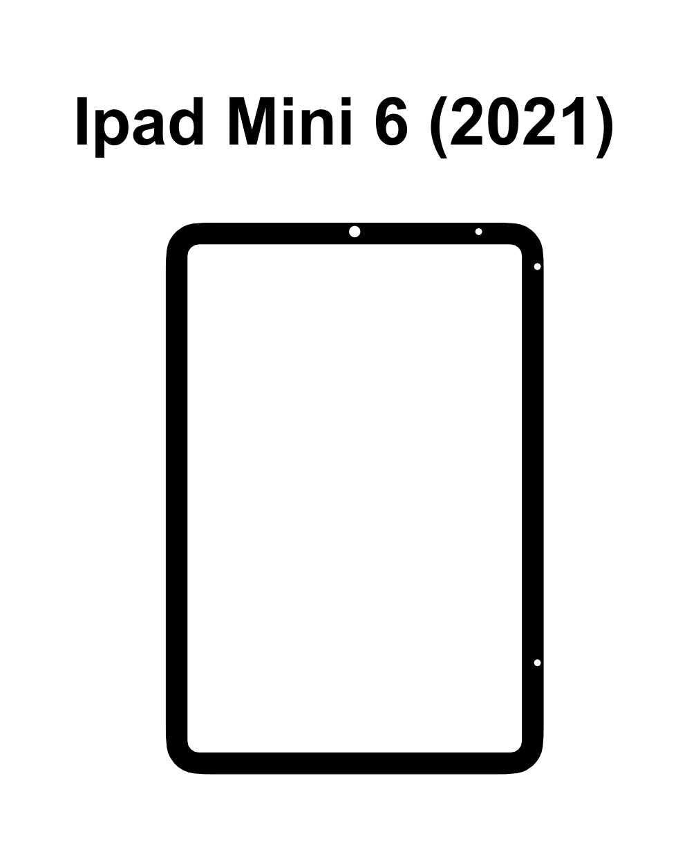 iPad mini 6 (2021) Vector Cut Templates (SVG Digital Files)
