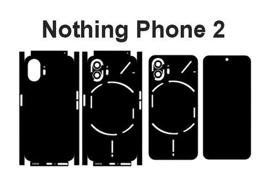 Nothing Phone 2 &  Nothing Ear 1 Skin SVG: Wireless Earbuds Wrap Template (Digital Download)
