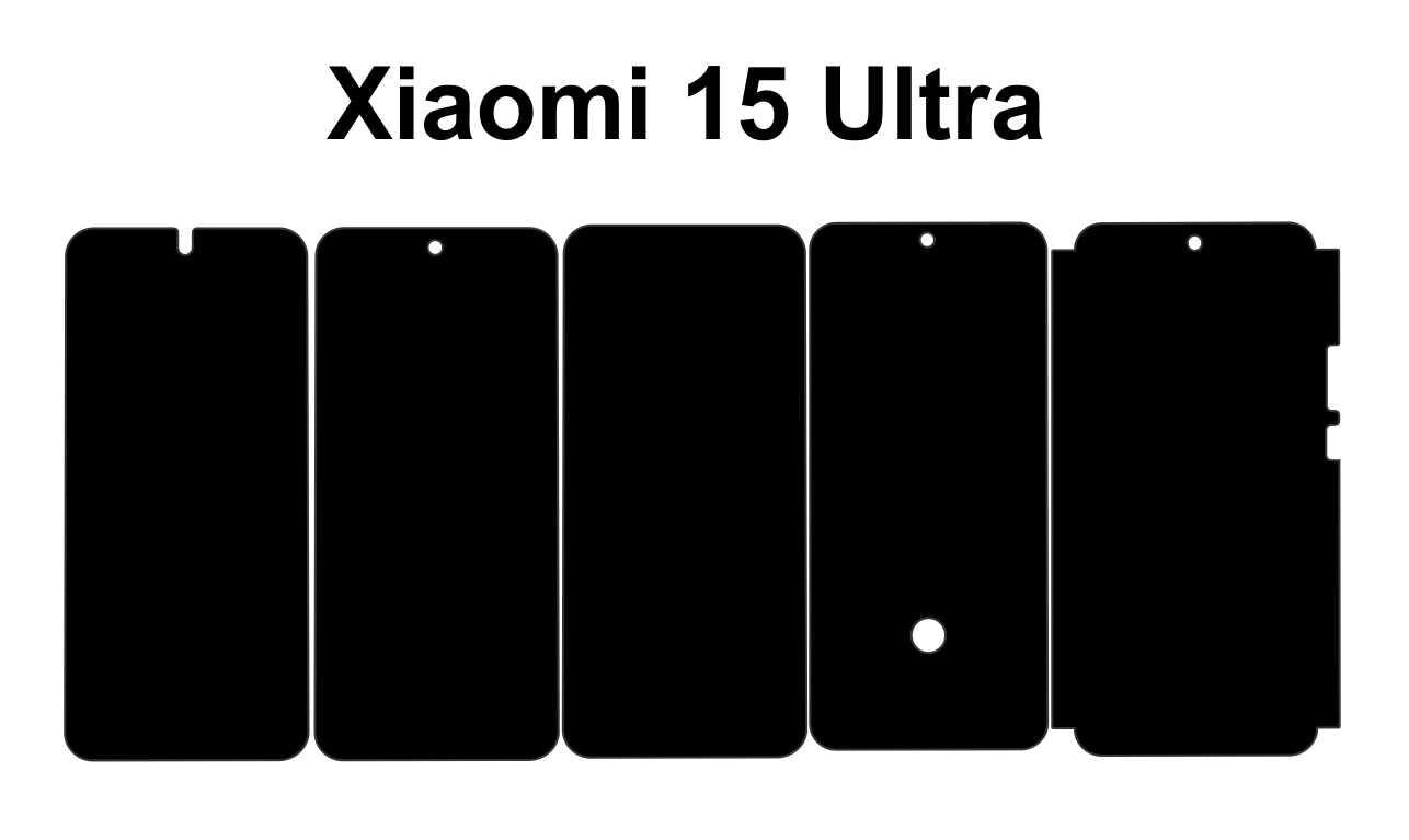 Xiaomi 15 Ultra Skin Template: SVG Cut Files for Phone Decals