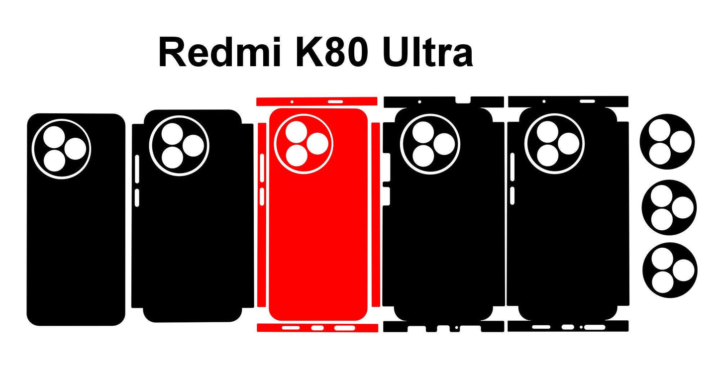 Xiaomi Redmi Pad 2 & K80 Ultra Skin Vector Cut Files SVG Instant Digital
