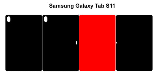 Samsung Galaxy Tab A11 & S11 Skin Vector Template Cut Files Svg Dxf Png