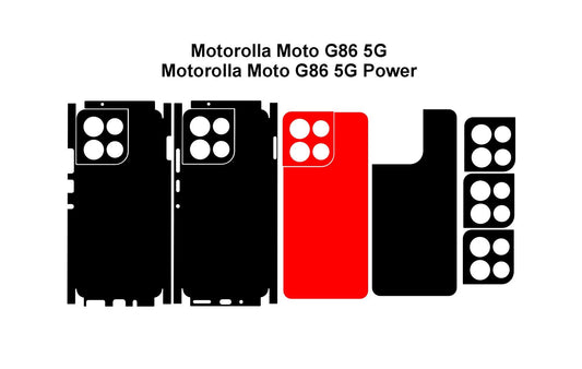 Motorola Moto G86 & Power Skin Vector Template (Digital Download)