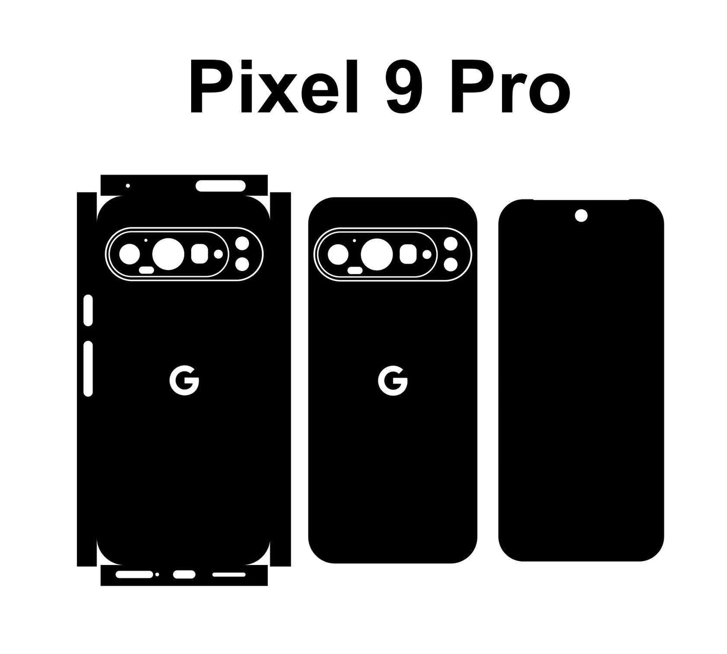 Google Pixel 9,Pro ,Xl Bundle Svg Dxf Template Cut Files instant Digital Download