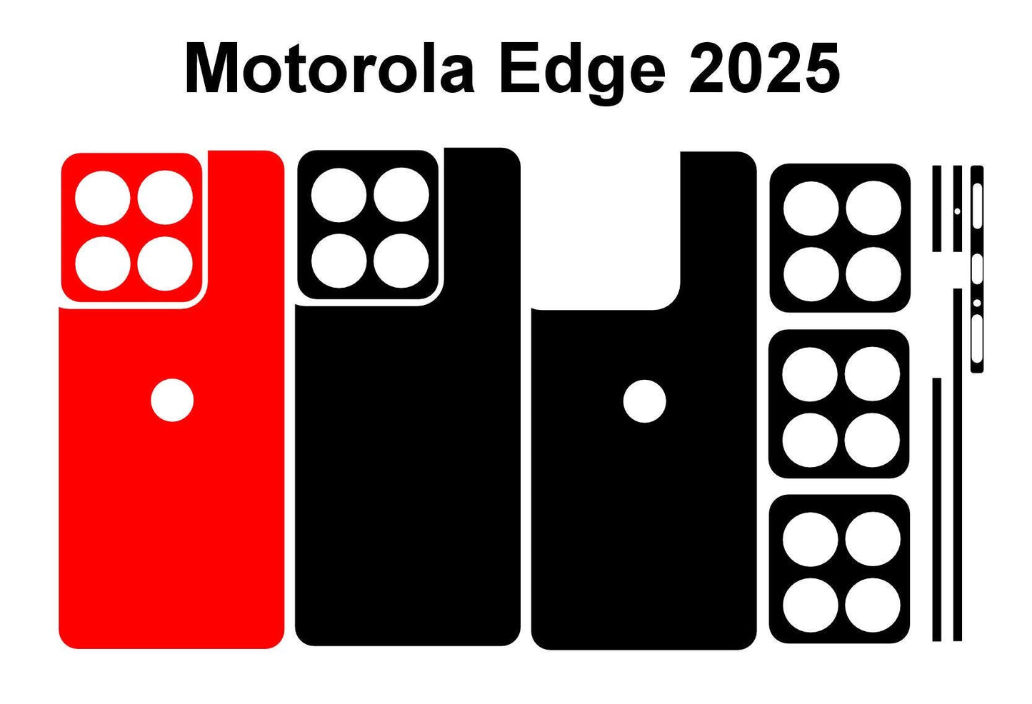 Motorola Edge Stylus & Edge 5G 2025 Cut Files Svg Dxf Instant Digital Download Crafting