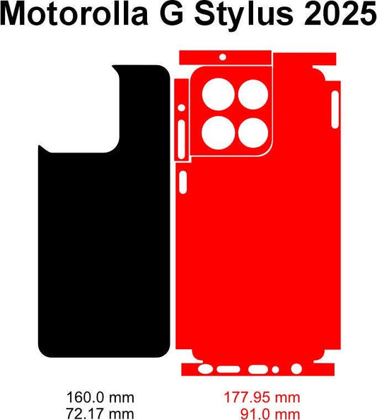 Motorola Edge Stylus & Edge 5G 2025 Cut Files Svg Dxf Instant Digital Download Crafting