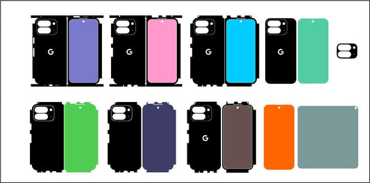 Google Pixel 10 Pro Fold 5G Skin Vector Template Cut Files Svg Dxf Eps