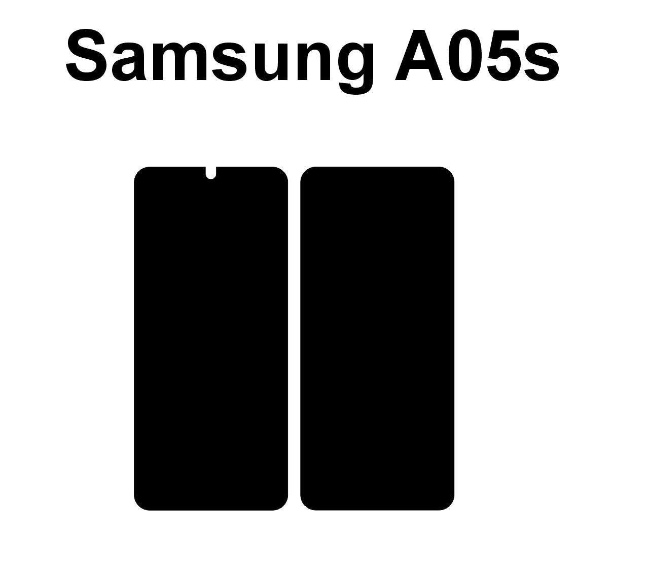 Samsung Galaxy A05 A05s SVG Cut Files: Phone Case Template (Digital Download