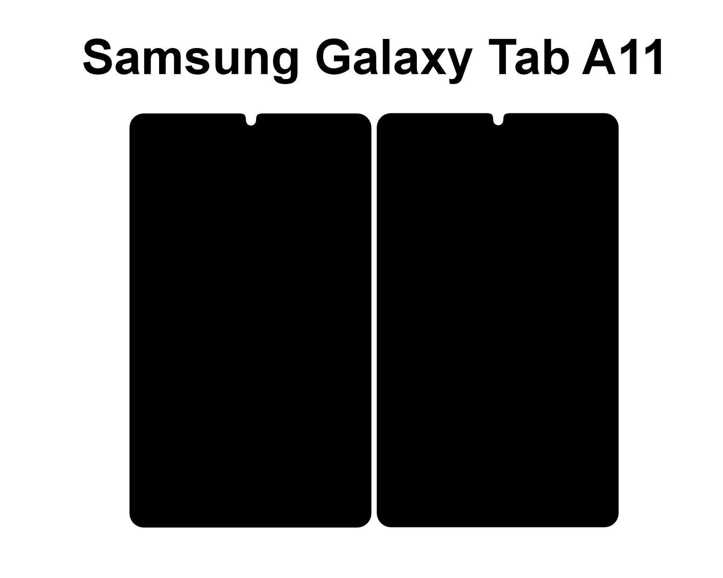 Samsung Galaxy Tab A11 & S11 Skin Vector Template Cut Files Svg Dxf Png