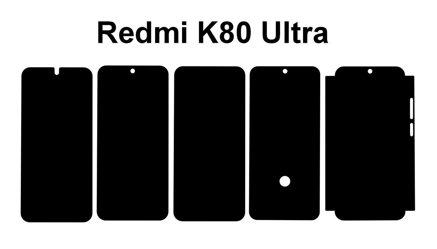 Xiaomi Redmi Pad 2 & K80 Ultra Skin Vector Cut Files SVG Instant Digital