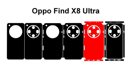 Oppo Find X8 Ultra Case Template SVG DXF PNG Cut Files (Digital Download)