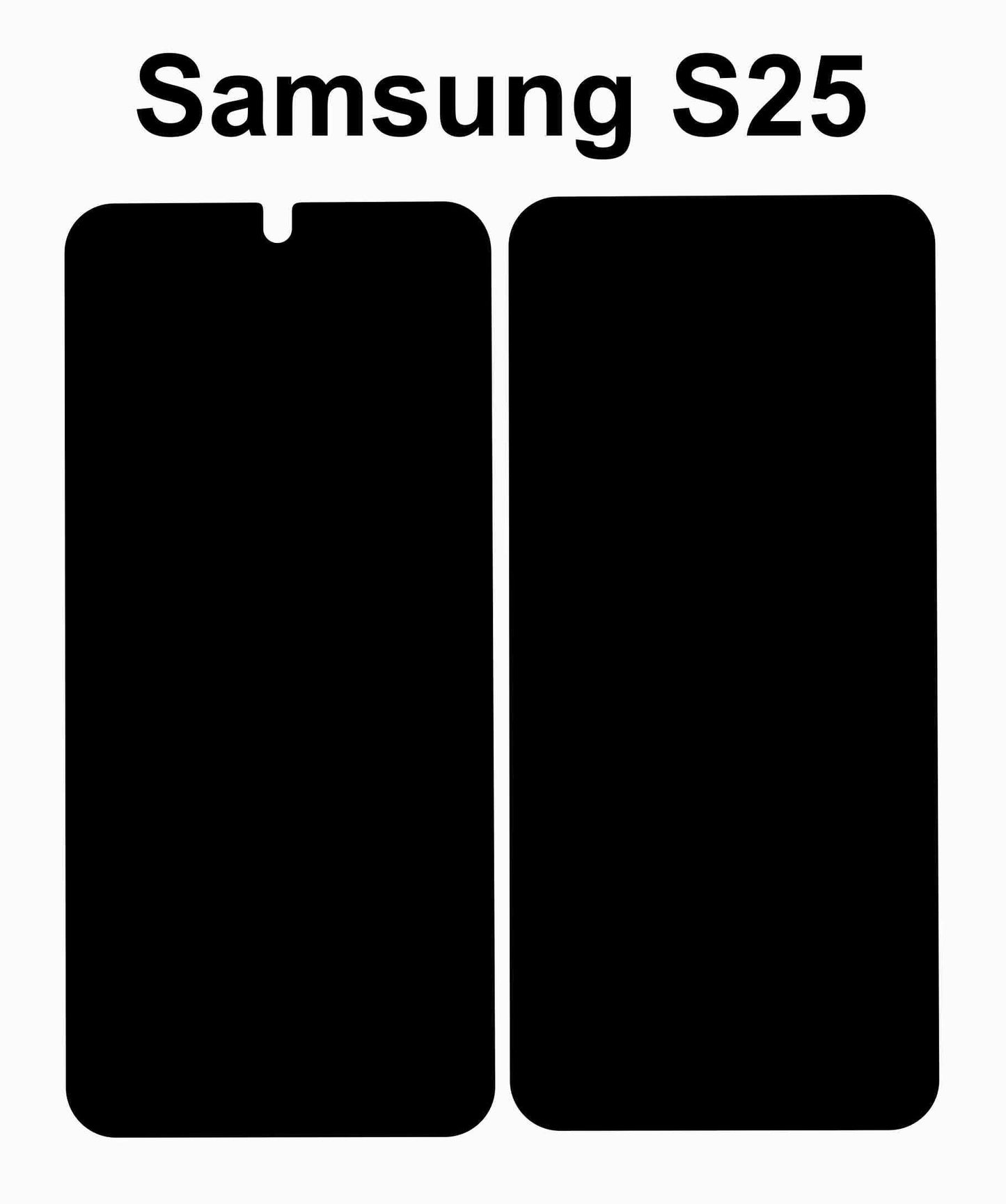 Samsung Galaxy S25 Skin Template – Vector Files & Die Cut Layout for Custom Phone Wrap