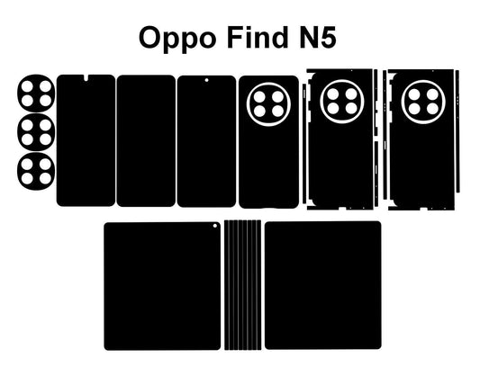 Oppo Find N5 Skin Vector Cut Files Svg Dxf SVG Decal Template Digital