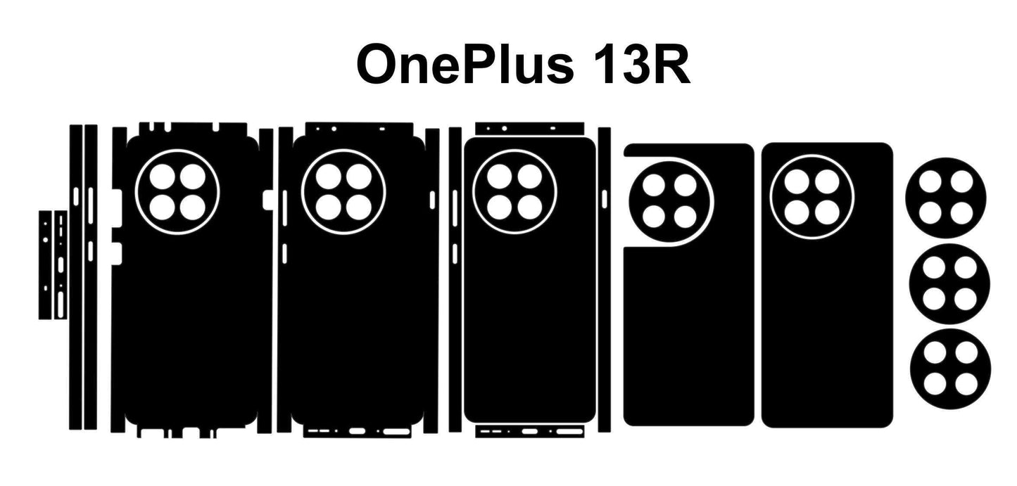 Oneplus 13R & 13  Vector Cut files Template DIY Craft Files Instant Digital Download