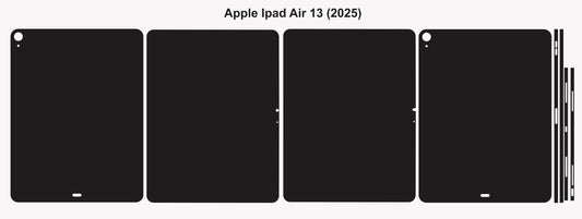 iPad Air 13 (2025) Vector Cut Templates SVG Digital Files