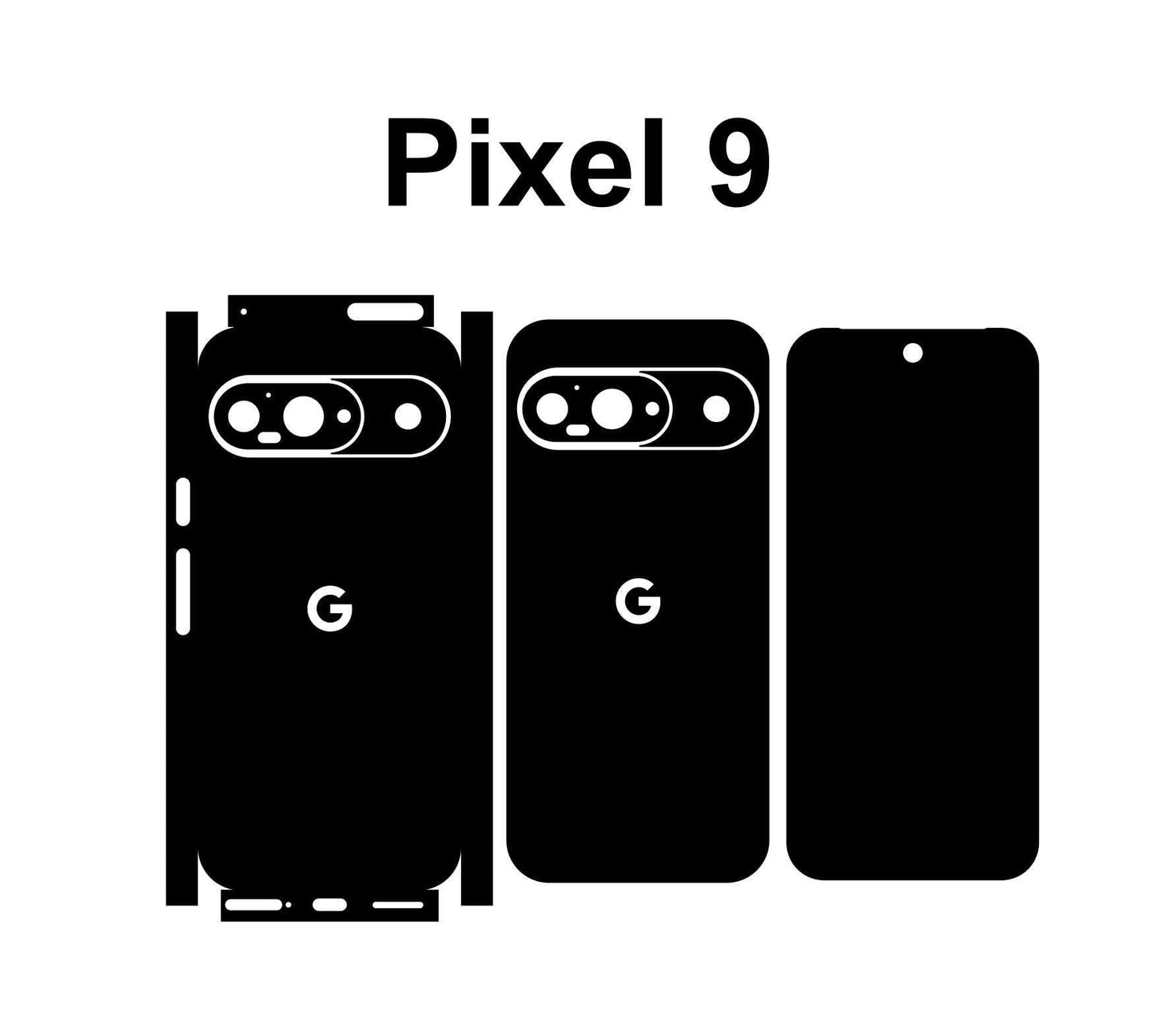 Google Pixel 9,Pro ,Xl Bundle Svg Dxf Template Cut Files instant Digital Download