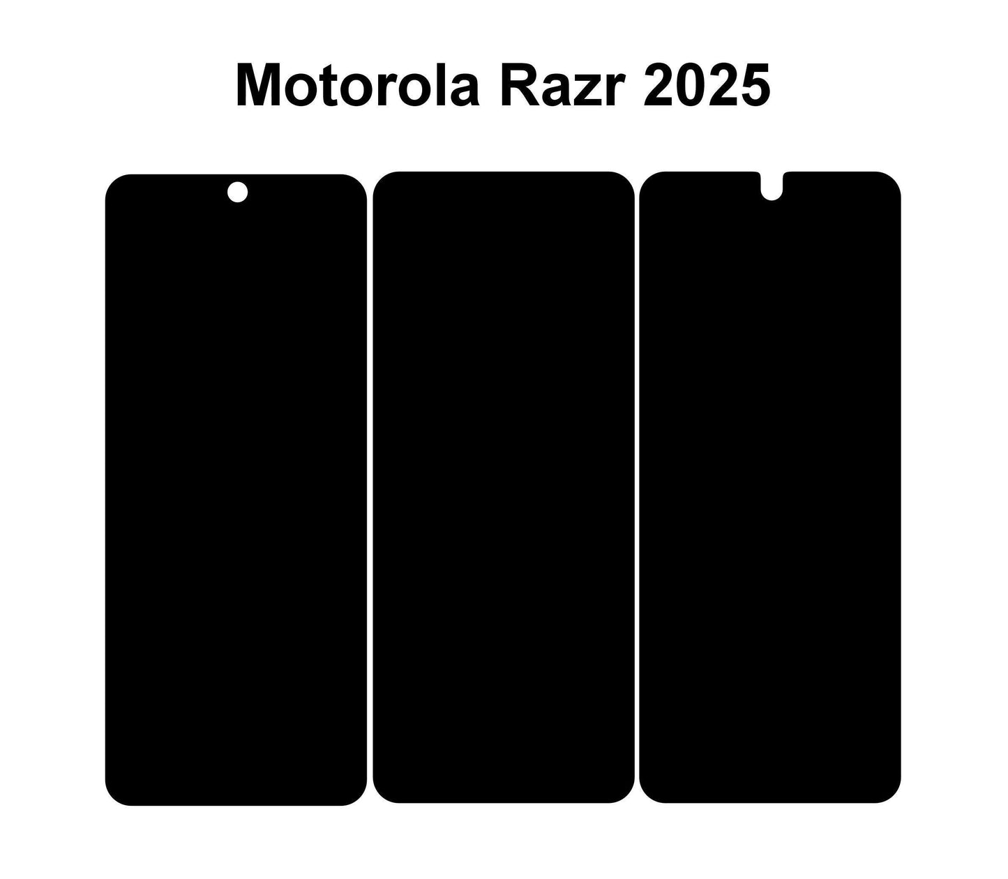 Motorola Razr 2025 Skin Template: SVG Cut Files (Digital Download)