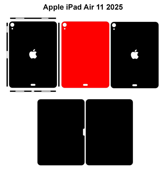 iPad Air 11 2025 Skin Vector Template Cut Files SVG DXF Png Cut File