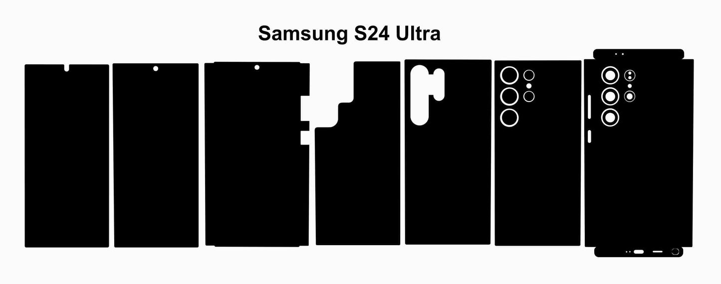 Samsung Galaxy S24 Ultra 5G Skin Vector Template (Digital Files)