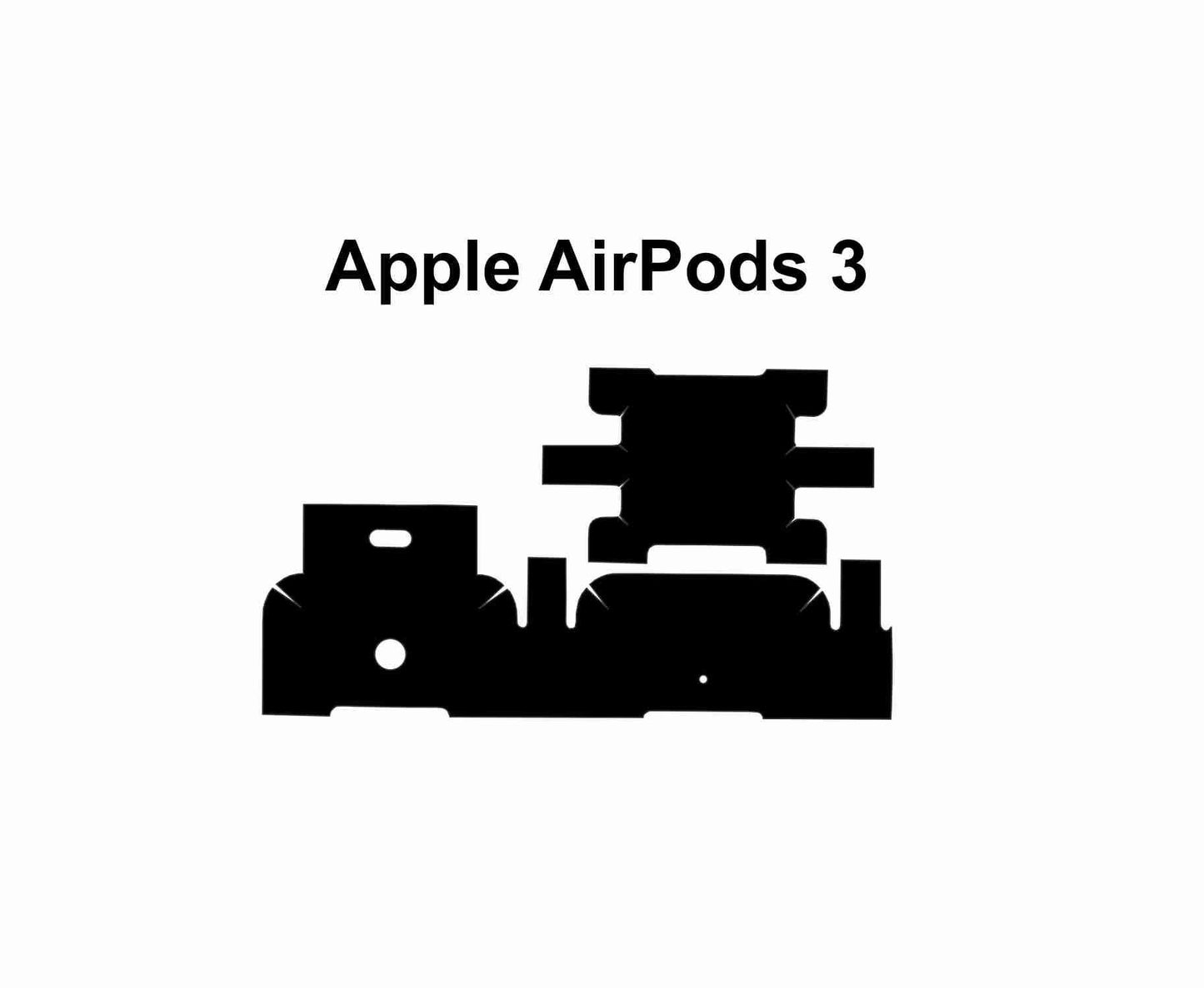Apple Airpods 3 & 4 Skin Vector Files – Custom Airpod Decal Designs