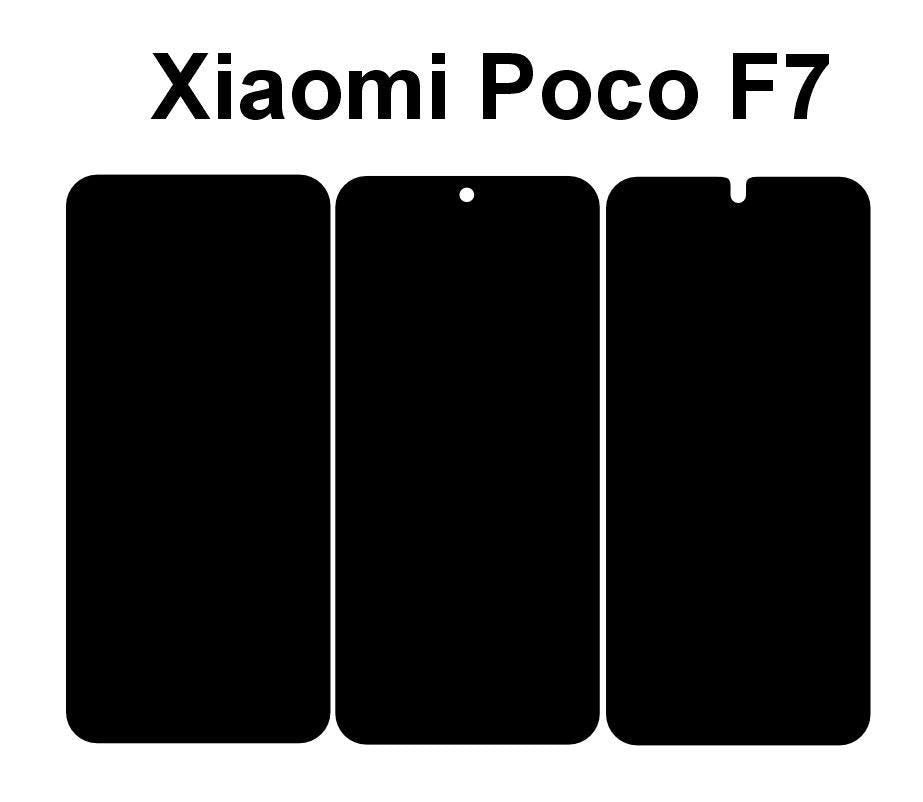 Xiaomi Poco F7 & Mix Flip 2 Skin Template: SVG Vector Cut Files