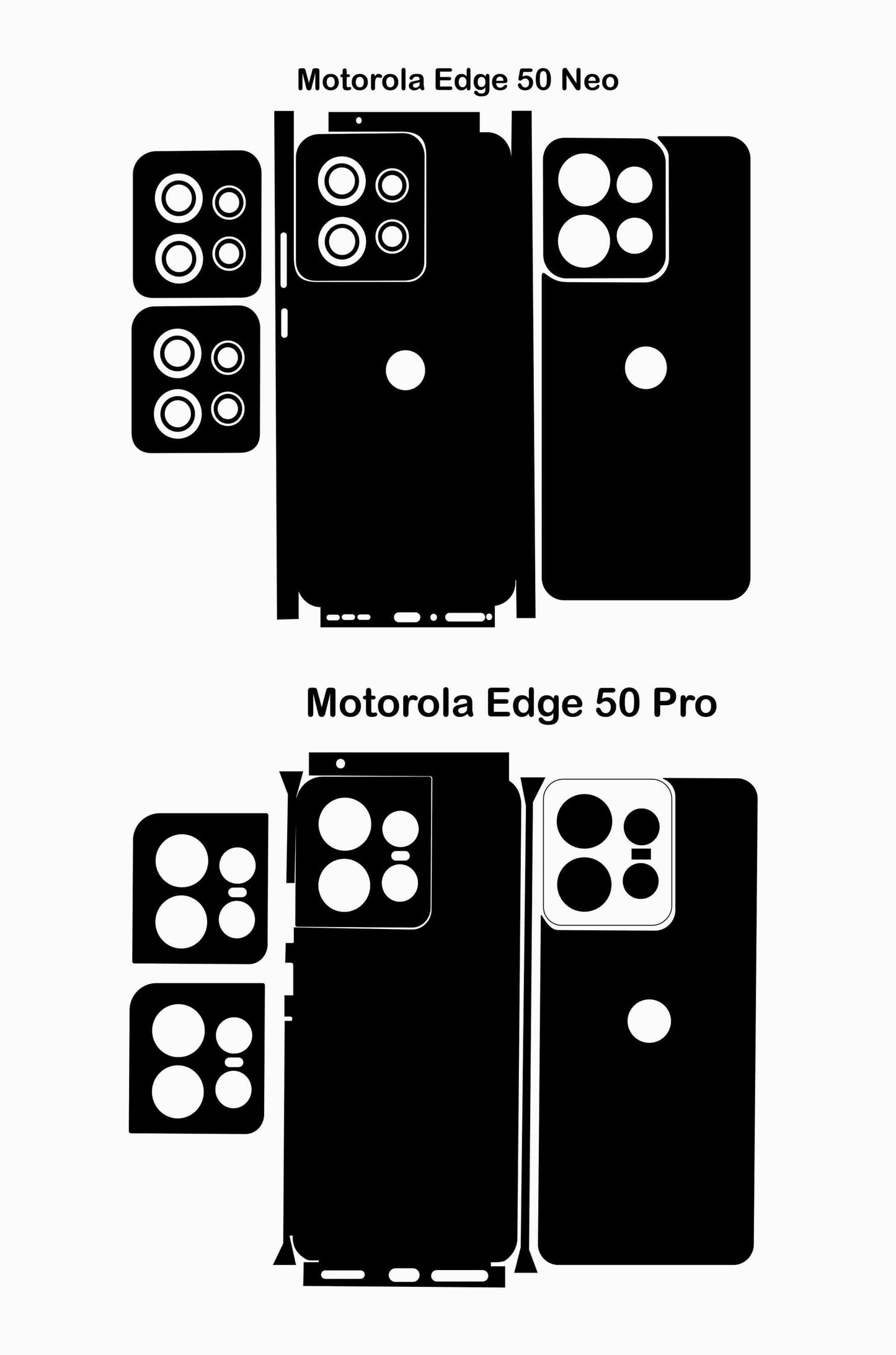 Motorola Edge 50 Pro/Neo Skin Vector Cut Template (Digital Download)