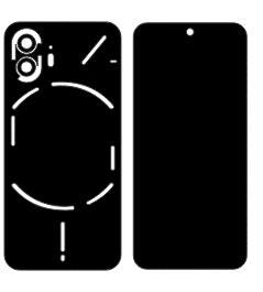 Nothing Phone 2 &  Nothing Ear 1 Skin SVG: Wireless Earbuds Wrap Template (Digital Download)