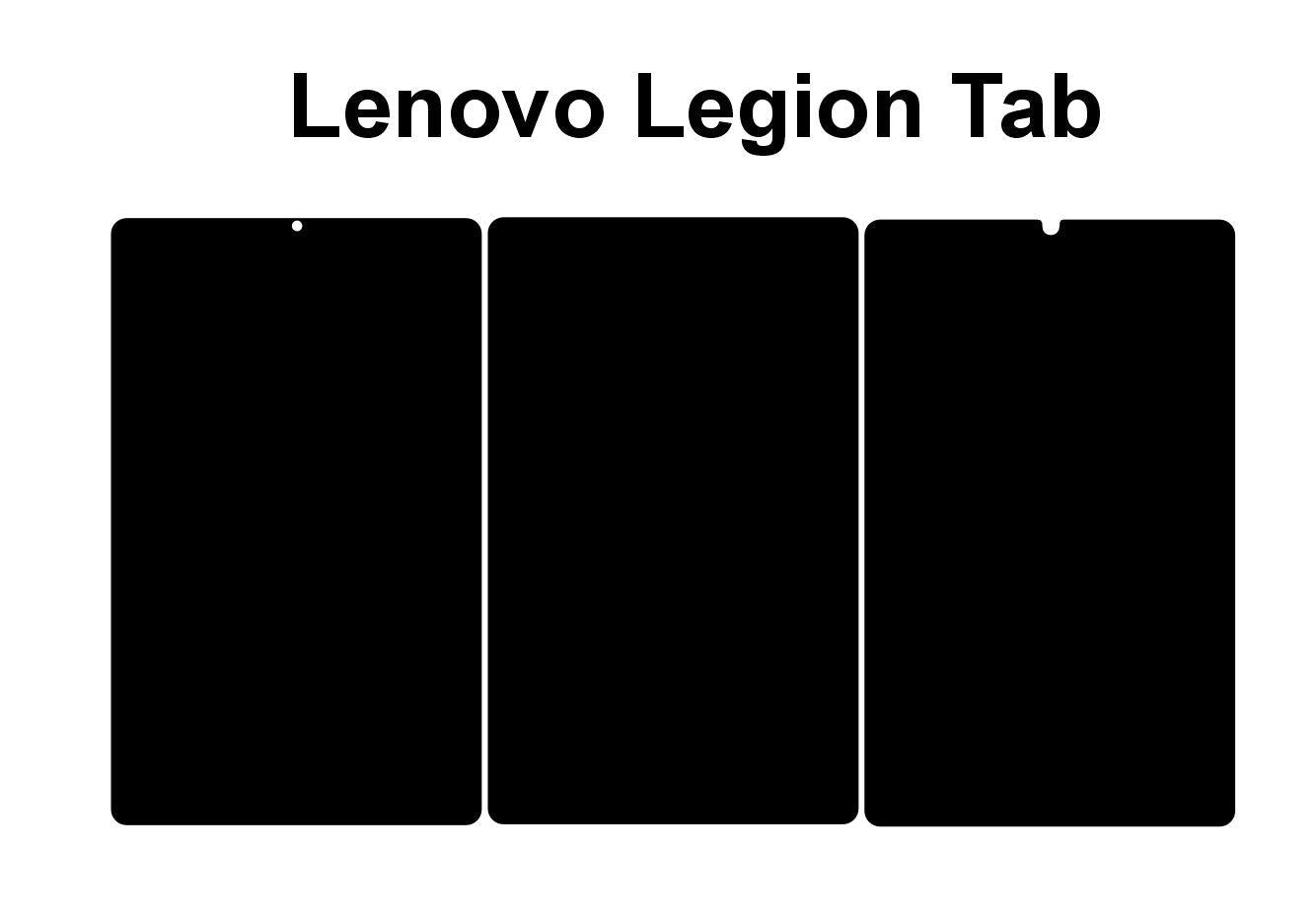 Lenovo Legion Tab Skin Cut Files SVG: Personalized Device Wrap (Digital Download)