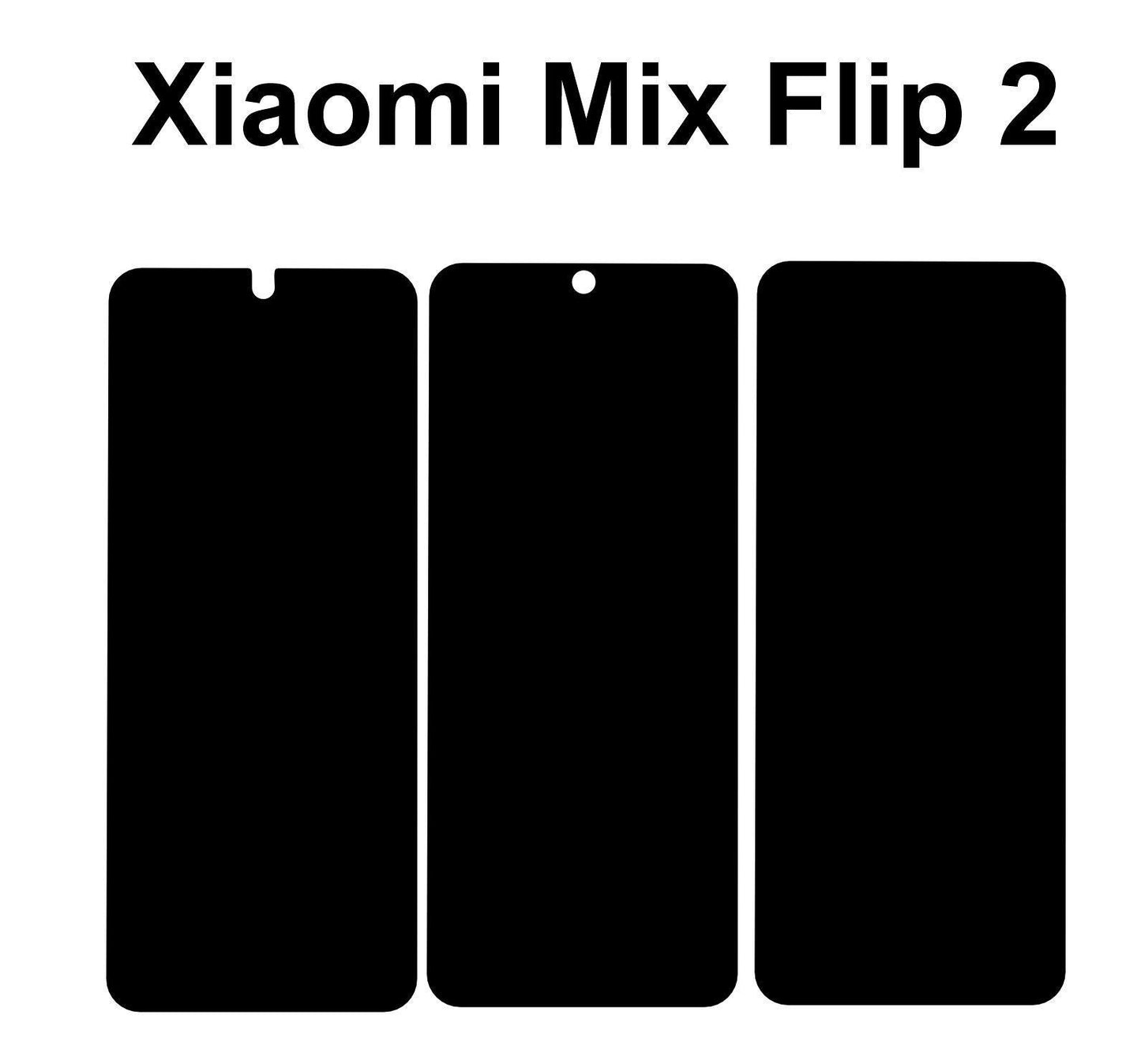 Xiaomi Poco F7 & Mix Flip 2 Skin Template: SVG Vector Cut Files