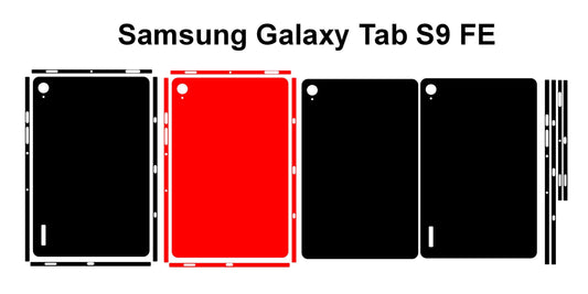Galaxy Tab S9 FE Skin Tempates Skin Vector Cut Files Svg Dxf Digital Download