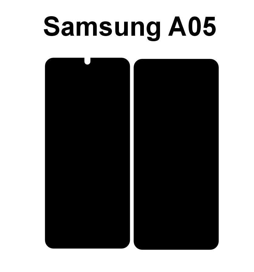 Samsung Galaxy A05 A05s SVG Cut Files: Phone Case Template (Digital Download