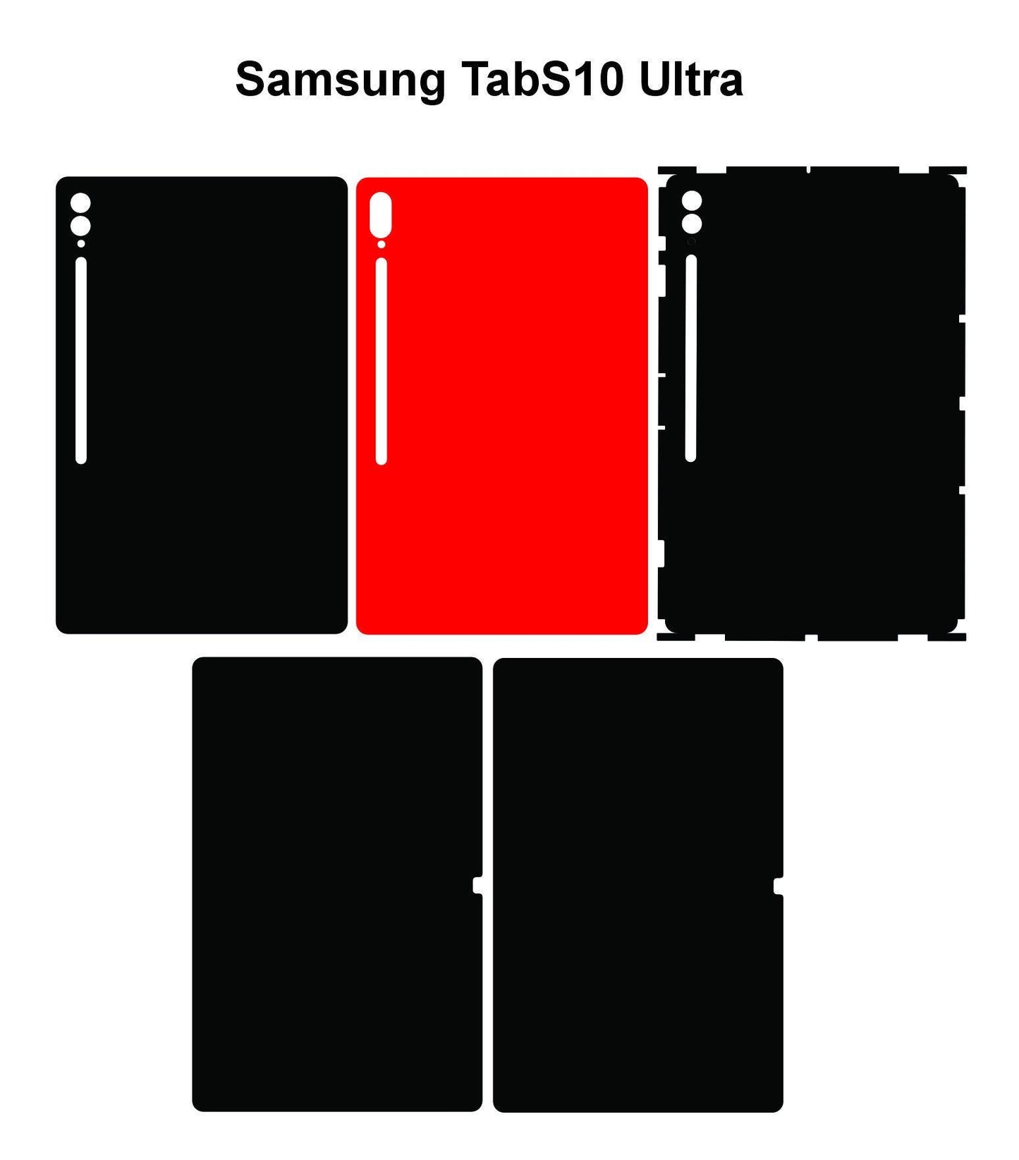 Samsung Galaxy Tab S10 Ultra Case Template SVG DXF PNG Cut Files (Digital Download)